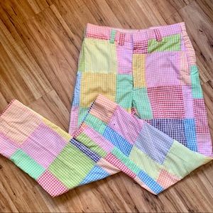 Vintage 60s/70s Pastel Patchwork Pants